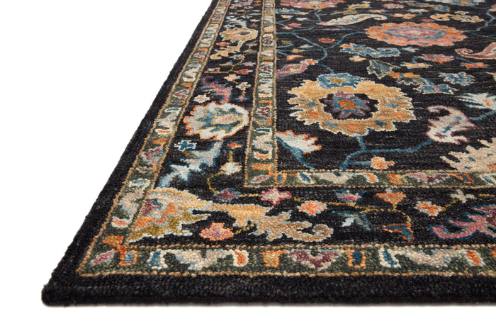 The Rug Corner Loloi Padma Black / Multi