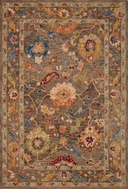 The Rug Corner Loloi Padma Charcoal / Multi