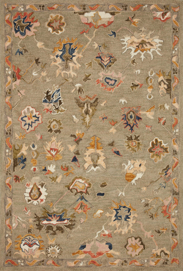 The Rug Corner Loloi Padma Grey / Multi