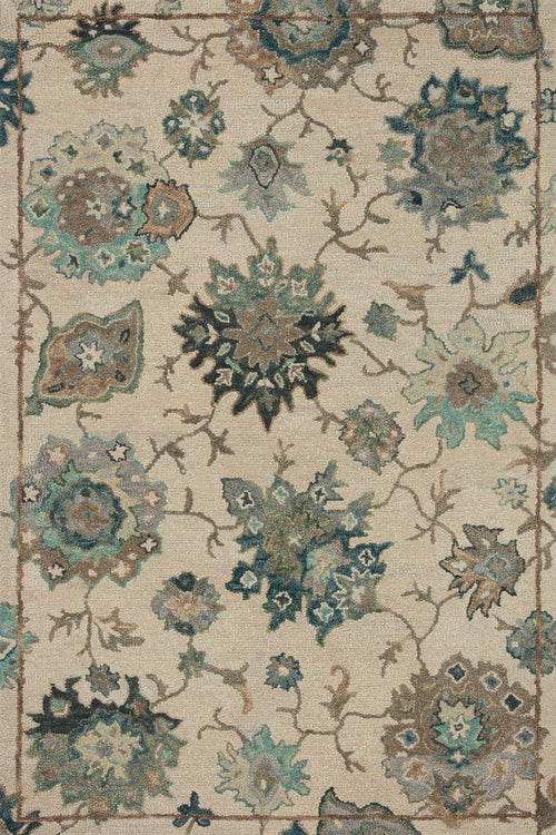 The Rug Corner Loloi Padma Ivory / Blue