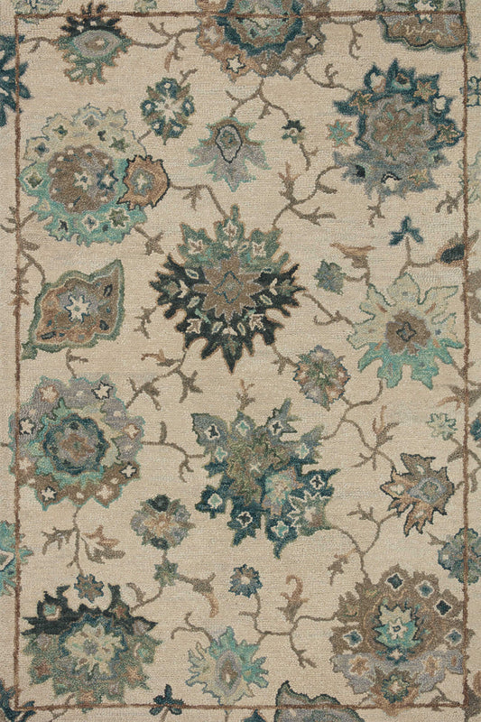 The Rug Corner Loloi Padma Ivory / Blue