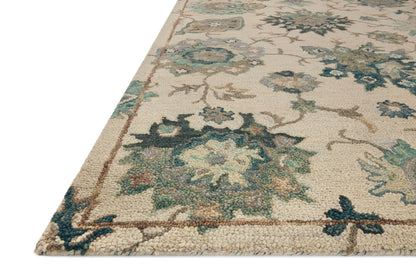 The Rug Corner Loloi Padma Ivory / Blue