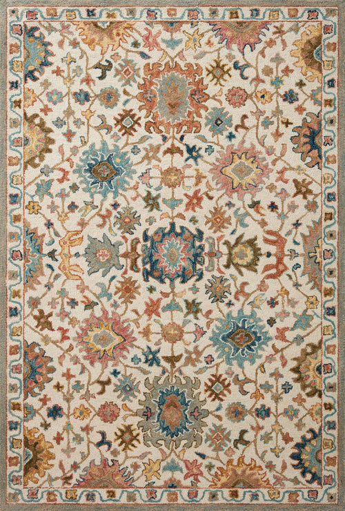 The Rug Corner Loloi Padma Ivory / Multi