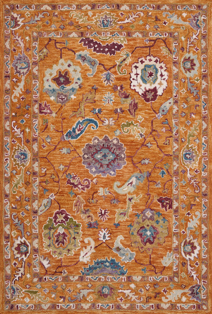 The Rug Corner Loloi Padma Orange / Multi