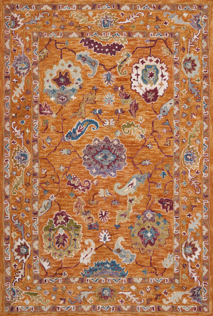 The Rug Corner Loloi Padma Orange / Multi