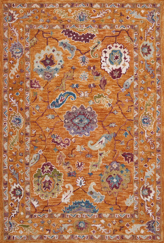 The Rug Corner Loloi Padma Orange / Multi