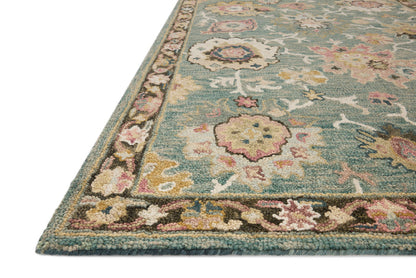 The Rug Corner Loloi Padma Teal / Multi