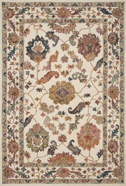 The Rug Corner Loloi Padma White / Multi
