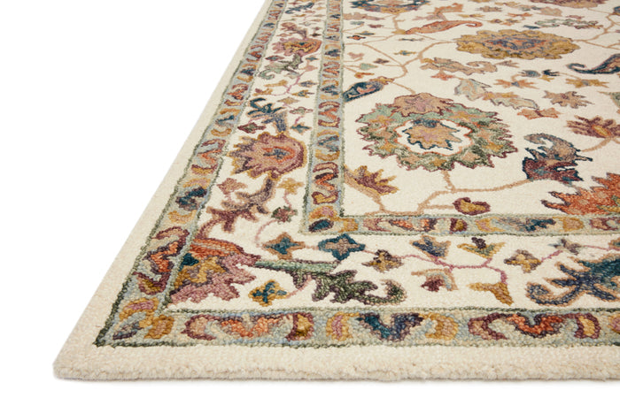 The Rug Corner Loloi Padma White / Multi