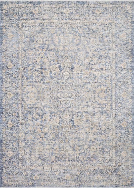 The Rug Corner Loloi Pandora Blue / Gold