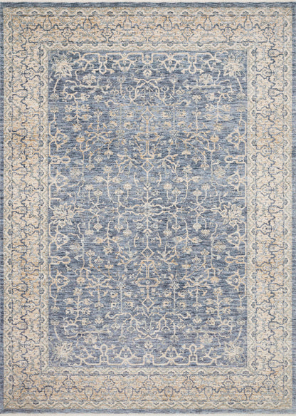 The Rug Corner Loloi Pandora Dark Blue / Ivory