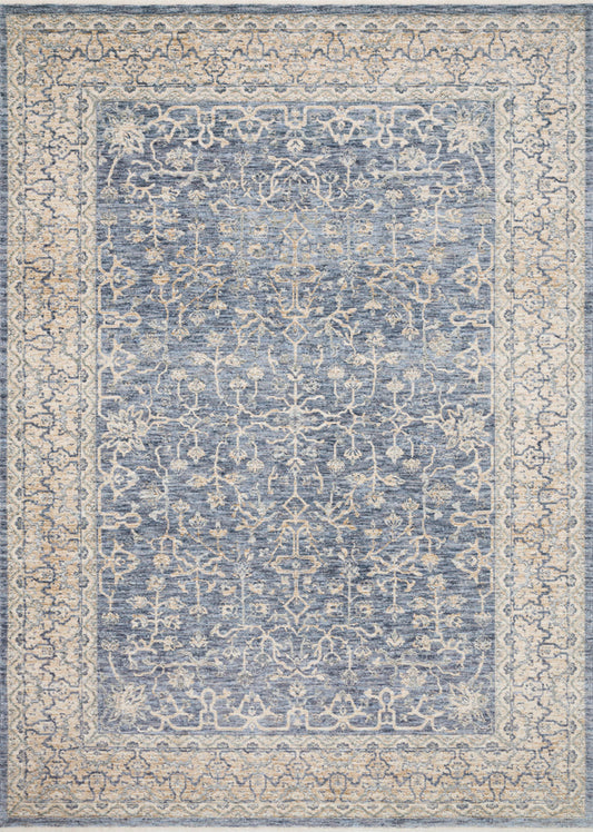 The Rug Corner Loloi Pandora Dark Blue / Ivory