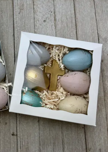 Paper Maché Easter Eggs