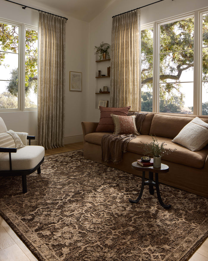 The Rug Corner Loloi II Percival Bark / Pebble