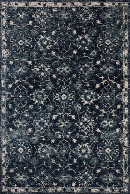 The Rug Corner Loloi II Percival Navy / Ivory