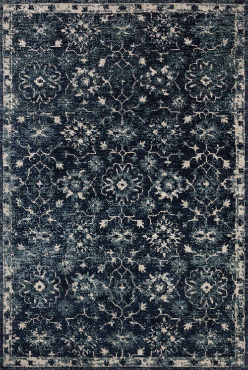 The Rug Corner Loloi II Percival Navy / Ivory