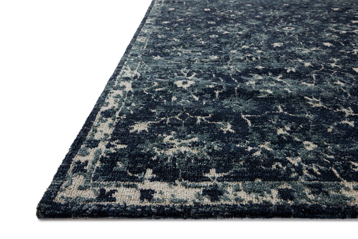 The Rug Corner Loloi II Percival Navy / Ivory