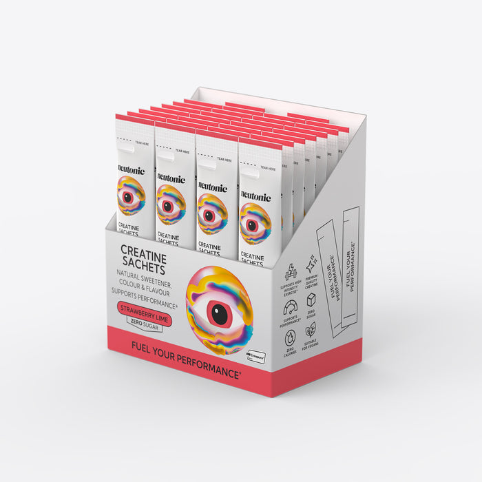 Performance & Focus Bundle creatine sachets box featuring nootropics for enhanced performance. - Neutonic - Performance & Focus Bundle