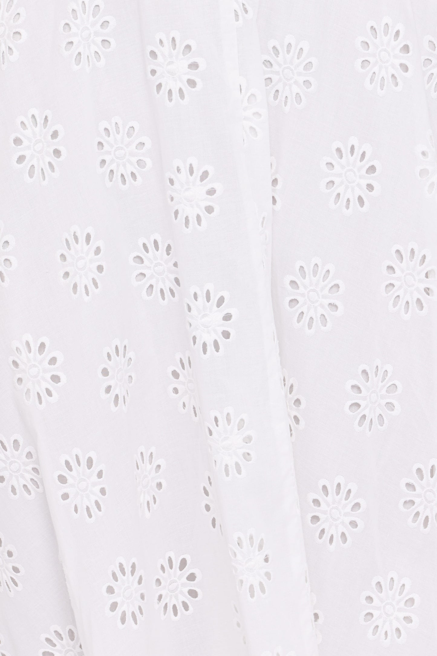 Varia Eyelet Maxi Skirt - White