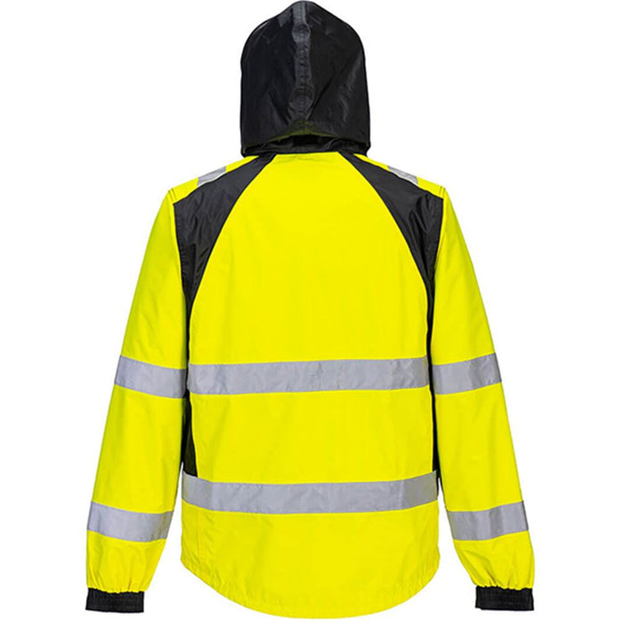 Portwest CD860 WX2 Yellow Eco Friendly Waterproof Hi Vis Rain Jacket