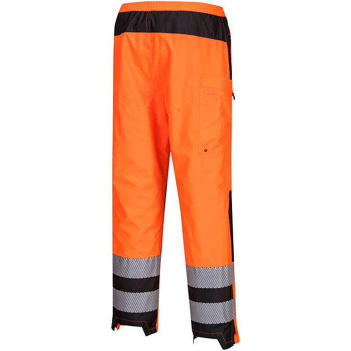 Portwest PW386 PW3 Orange Women's Waterproof Hi Vis Rain Trouser