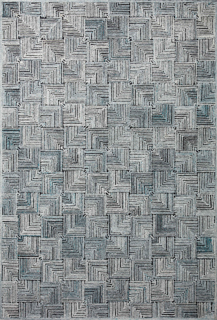 The Rug Corner Loloi Prescott Arctic Blue