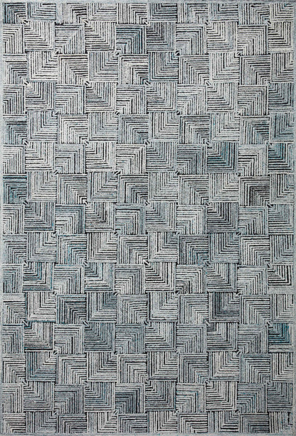 The Rug Corner Loloi Prescott Arctic Blue