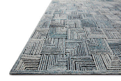 The Rug Corner Loloi Prescott Arctic Blue