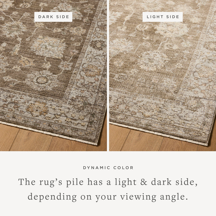 The Rug Corner Loloi Priscilla Bark / Ivory