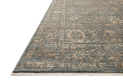 The Rug Corner Loloi Priscilla Blue / Sand