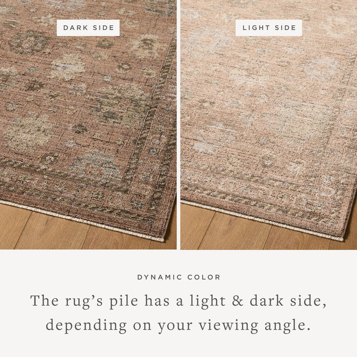 The Rug Corner Loloi Priscilla Blush / Multi