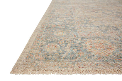 The Rug Corner Loloi Priya Bone / Bluestone