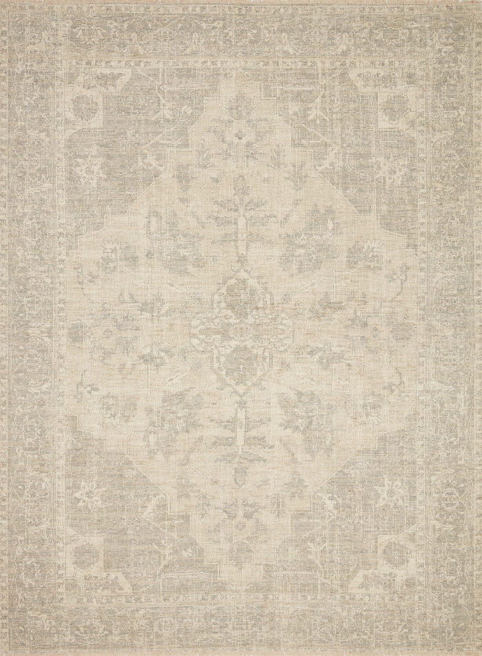 The Rug Corner Loloi Priya Ivory / Grey
