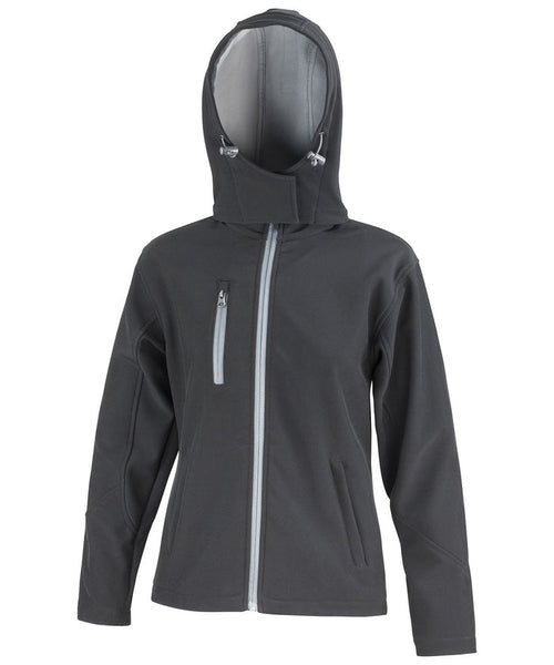 R230F Women'S Core Tx Performance Hooded Softshell Jacket