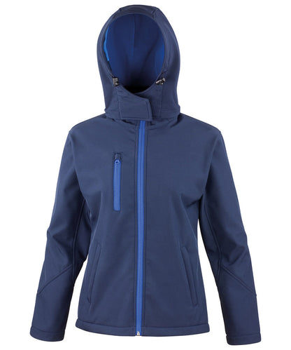 R230F Women'S Core Tx Performance Hooded Softshell Jacket