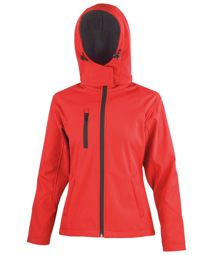 R230F Women'S Core Tx Performance Hooded Softshell Jacket
