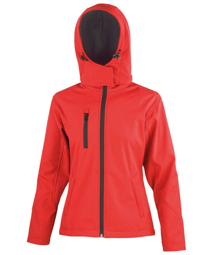 R230F Women'S Core Tx Performance Hooded Softshell Jacket