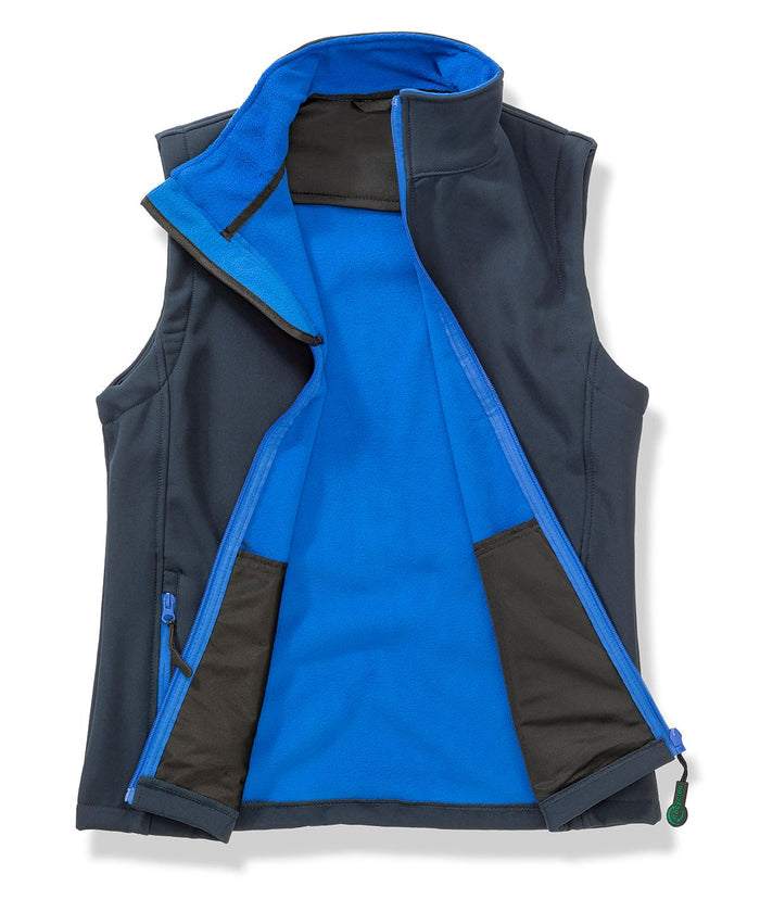 R232F Women'S Printable Softshell Bodywarmer