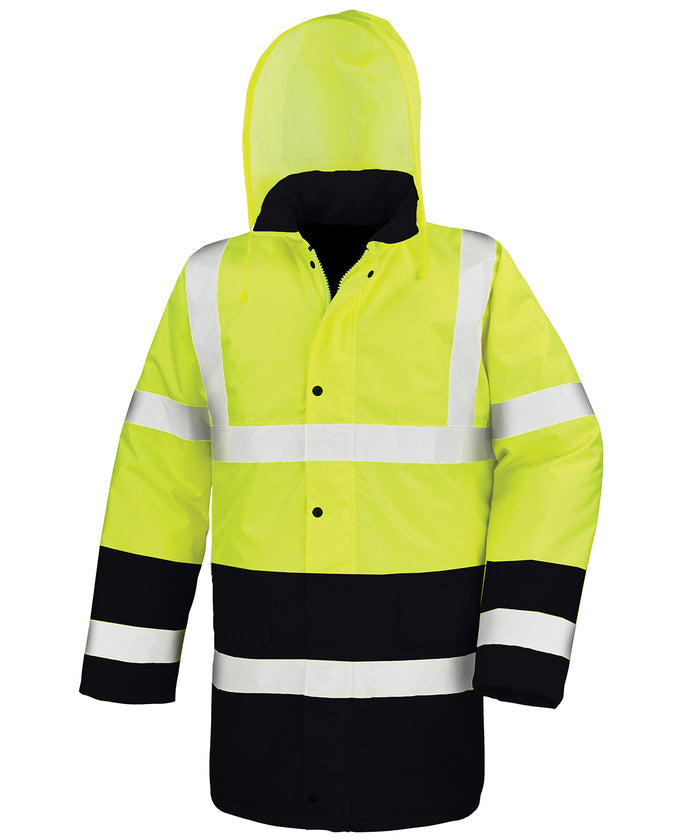 R452X Motorway Two-Tone Safety Coat