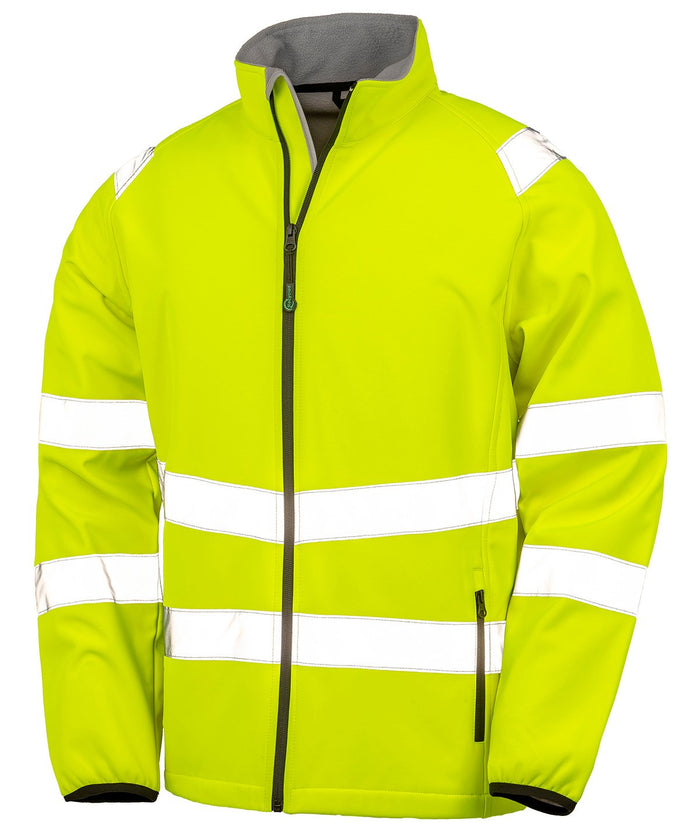 R505X Recycled 2-Layer Printable Safety Softshell