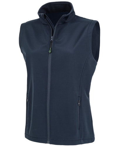 R902F Women'S Recycled 2-Layer Printable Softshell Bodywarmer