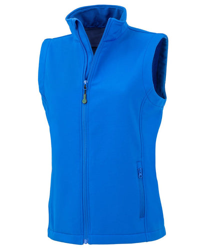 R902F Women'S Recycled 2-Layer Printable Softshell Bodywarmer