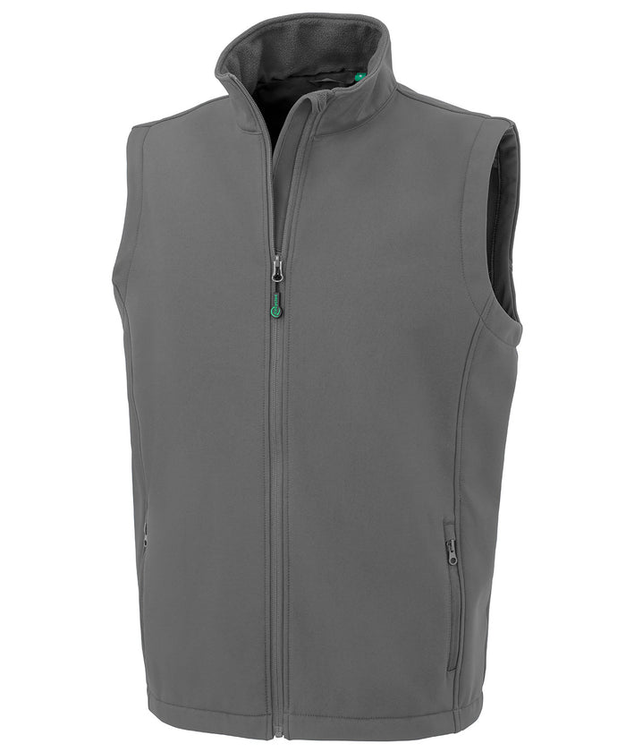 R902M Men'S Recycled 2-Layer Printable Softshell Bodywarmer