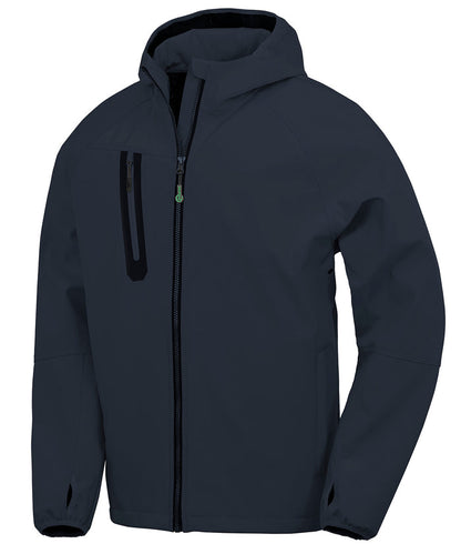 R909X 3-Layer Recycled Printable Casual Hooded Softshell