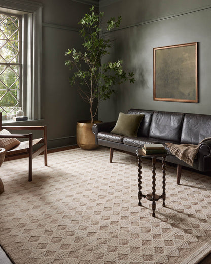 The Rug Corner Magnolia Home by Joanna Gaines x Loloi Rae Natural / Ivory