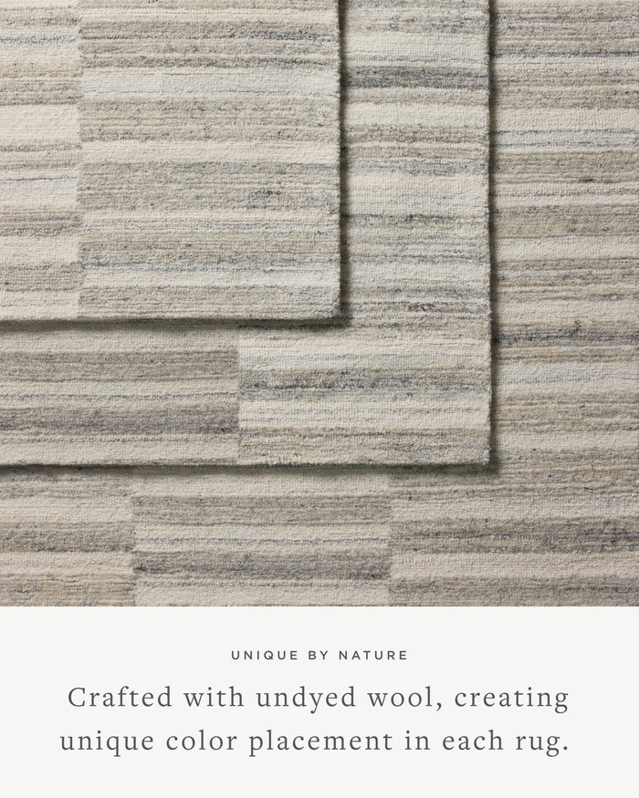 The Rug Corner Magnolia Home by Joanna Gaines x Loloi Rae Stone / Ivory