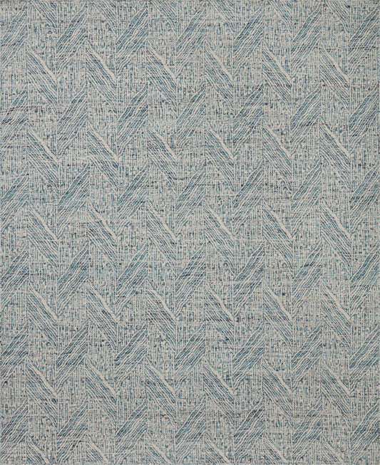 The Rug Corner Loloi Raven Blue / Ivory