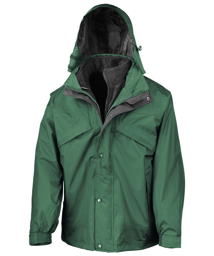 RE68A 3-In-1 Zip And Clip Jacket