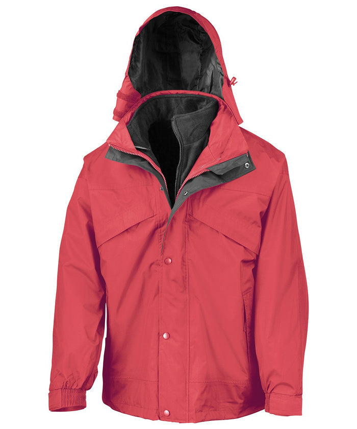 RE68A 3-In-1 Zip And Clip Jacket