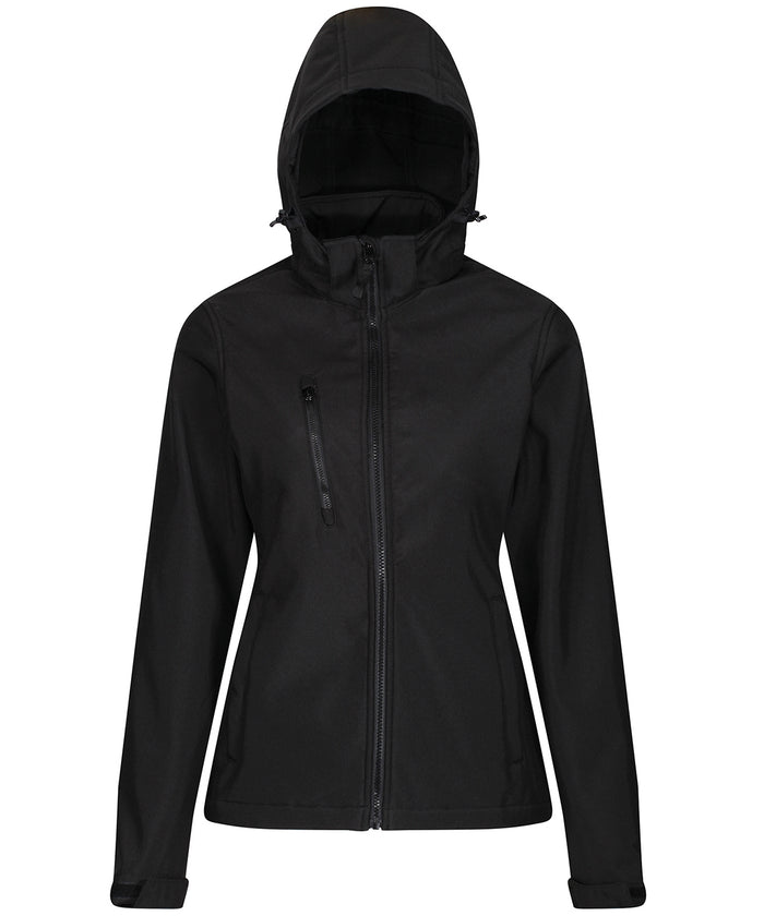 RG153 Women'S Venturer 3-Layer Hooded Softshell Jacket